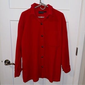 Obermeyer Vibrant Red Fleece